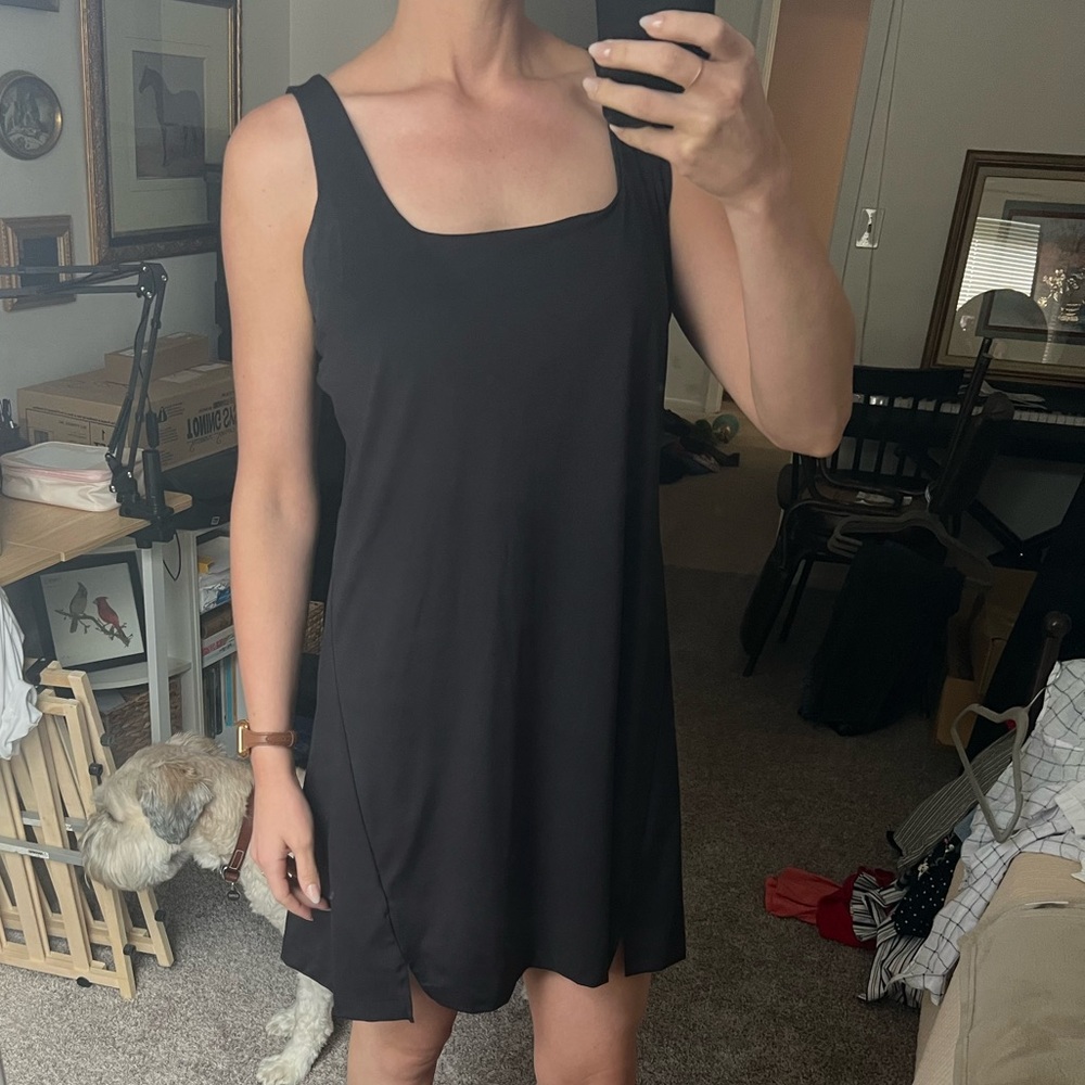 Old Navy Black Athleisure Dress